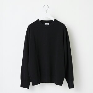 yӂ邳Ɣ[ŁzᏇyYonetomizYonetomi×Spiber NEW BASIC KNIT PULLOVER BLACK ubN  j[x[VbNjbg  m jZbNX Y fB[X uh R` RӒ  