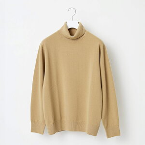 yӂ邳Ɣ[ŁzᏇyYonetomizYonetomi×Spiber NEW BASIC KNIT TURTLE NECK PULLOVER CAMEL L j[x[VbNjbg  m jZbNX Y fB[X uh R` RӒ 