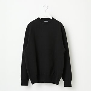 yӂ邳Ɣ[ŁzᏇyYonetomizWAVE COTTON KNIT PULLOVER BLACK  ubN EF[uRbg  m jZbNX Y fB[X uh R` RӒ  yt-wpxxk-sn E