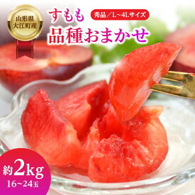 【ふるさと納税】山形県大江町産 品種おまかせ すもも【2026年8月上旬～順次発送予定】 山形県 大江町 すもも フルーツ デザート 品種おまかせ ジューシー 濃厚 甘い 秀品