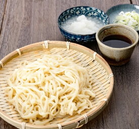 【ふるさと納税】 麦きり 手打ち麦切り 6人前 つゆ付き うどん 細切りうどん 山形名物 おそば美登利 送料無料