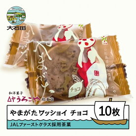 【ふるさと納税】 お菓子 スイーツ 和菓子 やまがたワッショイ チョコ 10枚入 クッキー 送料無料 us-swywc10