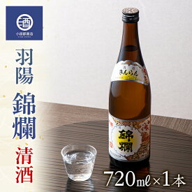 【ふるさと納税】定番酒 錦爛 精撰 旨い 720ml×1本 F20B-562