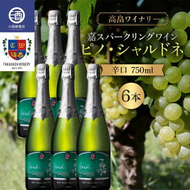 【ふるさと納税】 《高畠ワイナリー》 数量限定 嘉スパークリングワイン ピノ・シャルドネ 750ml×6本セット F20B-948