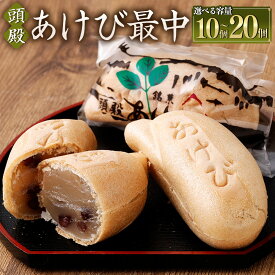 【ふるさと納税】 【選べる容量】頭殿あけび最中 10個入 15個入 20個入 最中 もなか モナカ あけび アケビ 白餡 白あん 和菓子 スイーツ お菓子 おかし おやつ お取り寄せ 山形県 白鷹町 送料無料 【2025年10月上旬より発送開始予定】