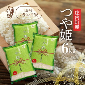 【ふるさと納税】庄内町産 つや姫 選べる内容量！ 5kg / 6kg / 10kg / 15kg / 20kg 令和7年産 2025年産 ブランド米 コシヒカリの原点、亀の尾発祥の地 庄内 ふるさと納税 米 山形県
