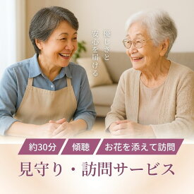 【ふるさと納税】No.3077 見守り・訪問サービス〜はなぞう〜