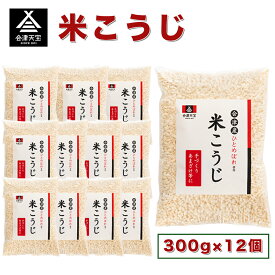 【ふるさと納税】米こうじ 300g×12個｜会津産 会津天宝醸造 [1013]