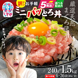 【ふるさと納税】ネギトロ 小分け 240g6P / 500g12P / 1kg24P / 1.5kg36P (約40g) 選べる配送月 まぐろ まぐろのたたき ねぎとろ マグロ パーティー 5000円 年内発送 年内発送 天然まぐろ 使い切り 極み 5000円以内 海鮮丼 お寿司 おいしい 軍艦巻き 福島県 いわき市