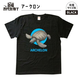 【ふるさと納税】恐竜・古代生物Tシャツ　アーケロン001　