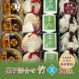 【ふるさと納税】創業文久三年 玉家 菓子詰合せ 竹 夏 お茶菓子 お茶請け 和菓子 菓子 セット 詰め合わせ 詰合せ 食品 F21R-014