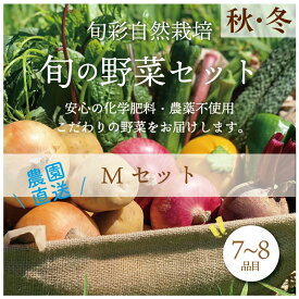 【ふるさと納税】都内マルシェで人気のお野菜！ 秋冬 旬の野菜セットMサイズ(7～8品) F21R-212