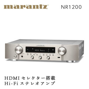 yӂ邳Ɣ[ŁzMARANTZ lbg[NI[fBIV[o[ mNR1200/FNn }c fUC 4K HEOSΉ Amazon Music AWA Spotify Wi-Fi AirPlay2 Bluetooth Alexa p[Av  FM AM WI Vo[S[