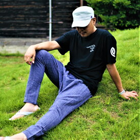 【ふるさと納税】さっぱがま　（青系Lサイズ）　【07208-0216-1】