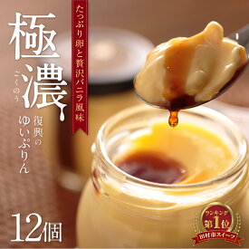 【ふるさと納税】ゆいプリンリッチ 12個 セット ( 6個 × 2箱 ) スイーツ デザート プリン 洋菓子 お菓子 お取り寄せ 贅沢 濃厚 贈答 ギフト プレゼント おすすめ 人気 美味しい 冷蔵 福島県 田村市 みやこじスイーツゆい