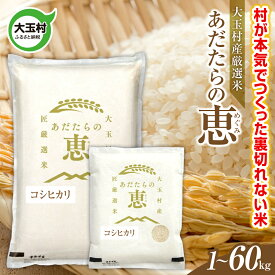 【ふるさと納税】 米 大玉村産厳選米「あだたらの恵」（品種：コシヒカリ） 1kg / 2kg / 3kg / 5kg /10kg 選べる容量 選べる回数 《 令和7年産 》｜ 福島 大玉村 お米 米作り こしひかり 令和7年 精米 白米 こめ コメ ご飯 大玉村農業振興公社 定期便 ｜ on-ak-kg-oya
