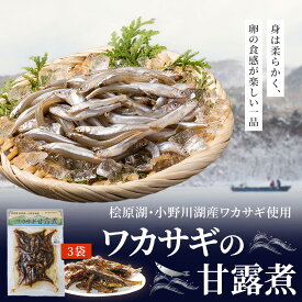 【ふるさと納税】ワカサギの甘露煮(3袋セット) 【 ふるさと納税 人気 おすすめ ランキング ワカサギ わかさぎ 公魚 甘露煮 檜原湖産 小野川湖産 小魚 おつまみ 小鉢 柔らかい 卵の食感 新鮮 道の駅裏磐梯 ごはんのお供 福島県 北塩原村 送料無料 】 KBJ005