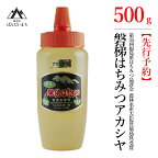 【先行予約】国産純粋はちみつ 天然 農林水産大臣賞 磐梯はちみつ 500g［チューブ］ アカシヤはちみつ アカシヤみつ アカシヤ蜜 蜂蜜 ハチミツ はちみつ HONEY ハニー 国産 産地直送 無添加　※2024年7月中旬以降順次発送予定