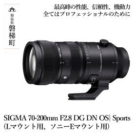 【ふるさと納税】SIGMA 70-200mm F2.8 DG DN OS| Sports