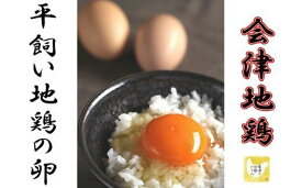 【ふるさと納税】33-A　平飼い会津地鶏の卵3kg（50〜60個）※沖縄・離島への配送不可※2023年11月頃より順次発送予定