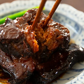 【ふるさと納税】飯舘産黒毛和牛角煮 選べる数量 3食 / 5食 / 10食【 ふるさと納税 人気 おすすめ ランキング 角煮 和牛 黒毛和牛 おかず 丼 角煮丼 レトルト 保存 常備菜 福島 飯舘村 】
