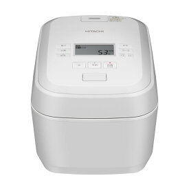 【ふるさと納税】【圧力&スチームIHタイプ　ふっくら御膳】（5.5合）RZ-V100KM(W)【 HITACHI 日立 家電 茨城県 日立市 】