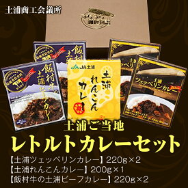 【ふるさと納税】土浦ご当地レトルトカレーセット ｜ レトルト 防災 備蓄 非常食 保存食 キャンプ アウトドア ※離島への配送不可