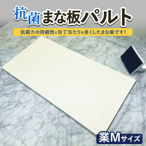 【ふるさと納税】抗菌まな板パルト業Mサイズ ※離島への配送不可