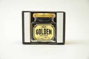 【ふるさと納税】ゴールデンマスタード 1個入りギフトBOX(マーレ) | 調味料 マスタード からし 洋からし おいしい ギフト 贈答 贈り物 プレゼント 記念日 記念品 ご褒美 お祝 お中元 お