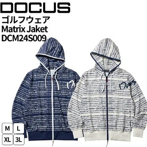 【ふるさと納税】ゴルフウェア Matrix Jaket DCM24S009|ゴルフ golf ゴルフ用品 スポーツ スポーツ用品 DOCUS ドゥーカス ギフト 贈答 景品 茨城県 古河市_FW52