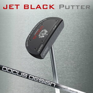 yӂ邳Ɣ[ŁzJET Black HUGA1(Z^[) PUTTER J[{Vtgf | St DOCUS Nu p^[ ւ̔zs _CZ66