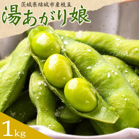 【ふるさと納税】枝豆 先行予約 えだまめ 「湯あがり娘」選べる 1kg 2.4kg（300g×8パック） 3kg 4.5kg （茶豆味）有限会社大嶋農園 《2026年7月中旬-8月上旬頃出荷》 えだまめ 野菜 国産 甘み 香り 濃厚 つまみ ビールのおつまみ ビールのつまみ 【配送不可地域あり】