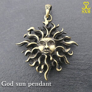 �y�ӂ邳�Ɣ[�ŁzGod sun pendant