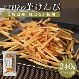 【ふるさと納税】上野屋の芋けんぴ 60g×4袋