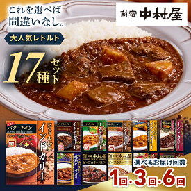 【ふるさと納税】新宿 中村屋 レトルト 食べ比べ セット ( Bセット 17種 ) 人気 詰合せ 洋食 時短 カレー インドカレー ビーフカレー 欧風カレー 数量限定 贈答品 保存用 ストック用 非常用 老舗 電子レンジ 調理可 常温保存 常温 詰め合わせ 定期便 レンチン レンジ