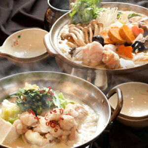 【ふるさと納税】常陸名物あんこう鍋と国産和牛もつ鍋の鍋セット(各3〜4人前)【配送不可地域:離島】【1263443】