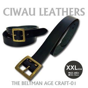 yӂ邳Ɣ[Łzte[yAGE CRAFT-01(38mm) zXXL@BELT-AC01-BK-BR-XXLy1639658z