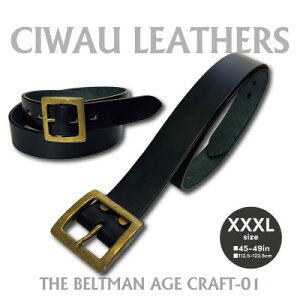 yӂ邳Ɣ[Łzte[yAGE CRAFT01(38mm) zXXXL@BELT-AC01-BK-BR-XXXLy1639659z