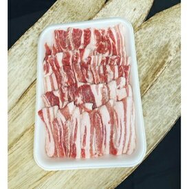 【ふるさと納税】【国産豚】バラカルビ焼肉用1.2kg【お肉・豚肉・バラ・牛肉・バーベキュー・バラカルビ・焼肉用・1.2kg】