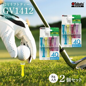 yӂ邳Ɣ[Łz^o^ Tabata ittgeB[ 40mm GV1412×2Zbg St Stpi eB[ SteB V[geB[ Golf Tee cA[eB[ TOUR TEE SteB[ X|[c 錧 