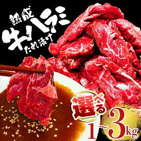【ふるさと納税】＜選べる＞ 熟成 牛 ハラミ 1kg 2kg 3kg 味付け 味付け肉 小分け 冷凍 焼肉 焼き肉 牛 牛肉 肉 お肉 ビーフ お取り寄せ ご家庭用 おうちご飯に ご自宅用 茨城県 【そうざい男しゃく（株式会社池延）】 【ho1468】【ho1469】【ho1470】