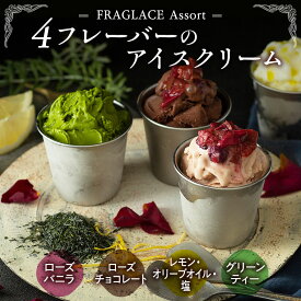 【ふるさと納税】FRAGLACE　Assort4フレーバーのアイスクリーム