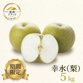 【ふるさと納税】【 JA 北つくば 】 筑西ブランド 認証品 幸水 ( 選べる 5kg 10kg ) 果物 2026年産 先行予約 梨 フルーツ なし ナシ 幸水梨 くだもの デザート 茨城