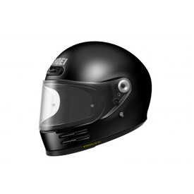 【ふるさと納税】SHOEIヘルメット「Glamster ブラック」L フィッティングチケット付き【配送不可地域：離島・沖縄県】【1646881】