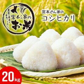 【ふるさと納税】〈令和7年産〉茨城県稲敷市産コシヒカリ 精米20kg(10kg×2袋)【配送不可地域：離島・沖縄県】【1659584】