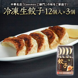 【ふるさと納税】Goenmonの冷凍生餃子 本格 中華 冷凍餃子 生餃子 ギョウザ 焼餃子 セット お取り寄せ 手包み おつまみ おかず