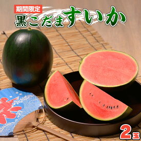【ふるさと納税】《 2027年 収穫分 》 黒こだま すいか 2玉 4～5玉 先行予約 JA北つくば 国産 夏 黒小玉 おやつ 小玉 スイカ 小玉すいか こだますいか こだまスイカ 小玉すいか 西瓜 フルーツ 果物 くだもの おやつ 旬 ギフト 贈答 茨城県 桜川市