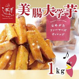 【ふるさと納税】らぽっぽファーム【工場直送】　美腸大学いも1kg｜CQ-19