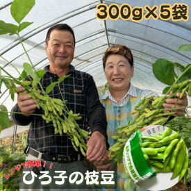 【ふるさと納税】ひろ子の枝豆 300g×5 or 10袋