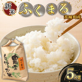 【ふるさと納税】170【令和7年産】茨城町産 ふくまる 5kg【野口ライス】